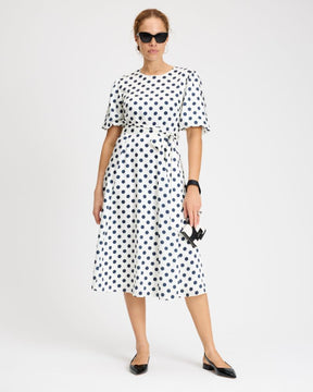 Breezy Dot Matinee Dress
