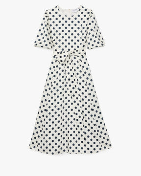 Breezy Dot Matinee Dress