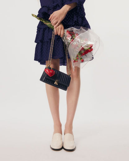 Breezy Dot Flounce Dress