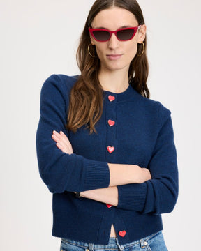 Heart Button Nell Cardigan