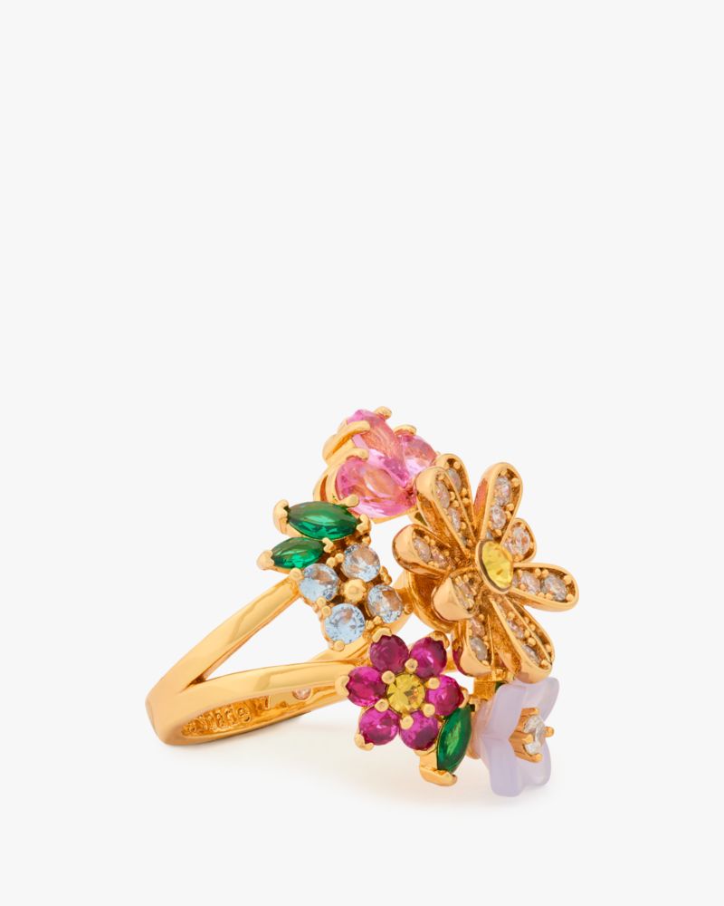 Bursting Blooms Cocktail Ring