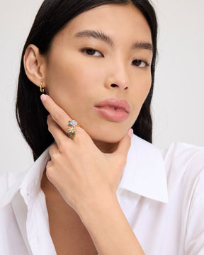 Bursting Blooms Wrap Ring