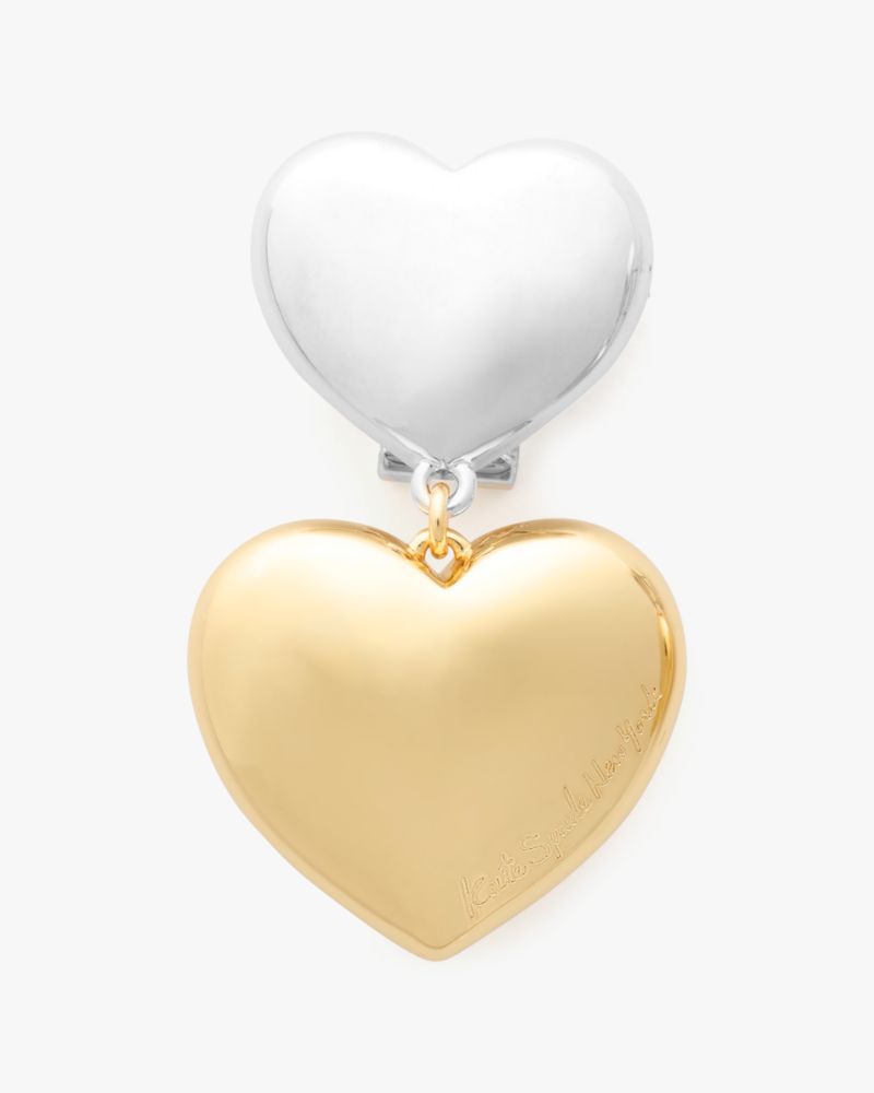 Heart You Double Drop Earrings