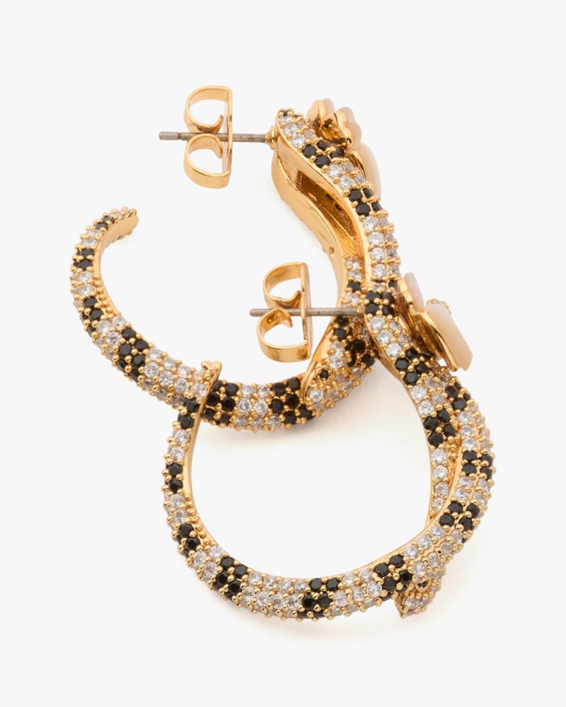 Shining Snake Hoops