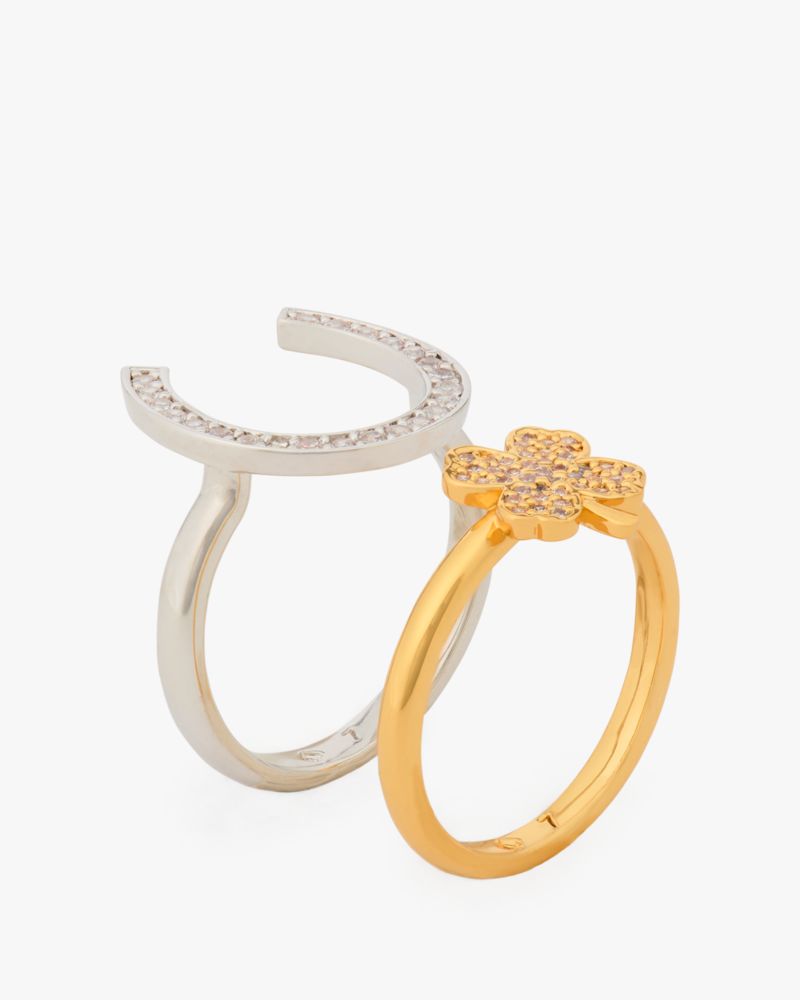 Lucky Charm Stacking Ring Set