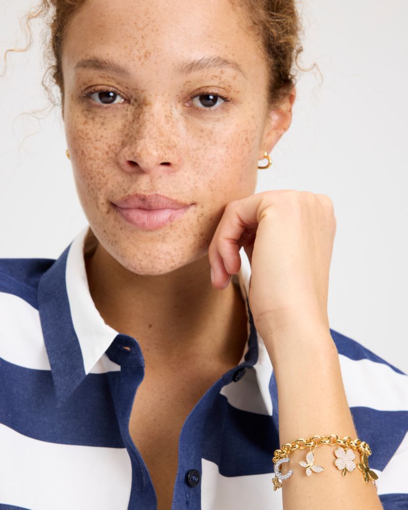 Lucky Charm Statement Bracelet