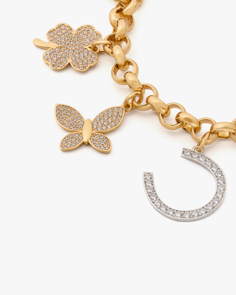 Lucky Charm Statement Bracelet