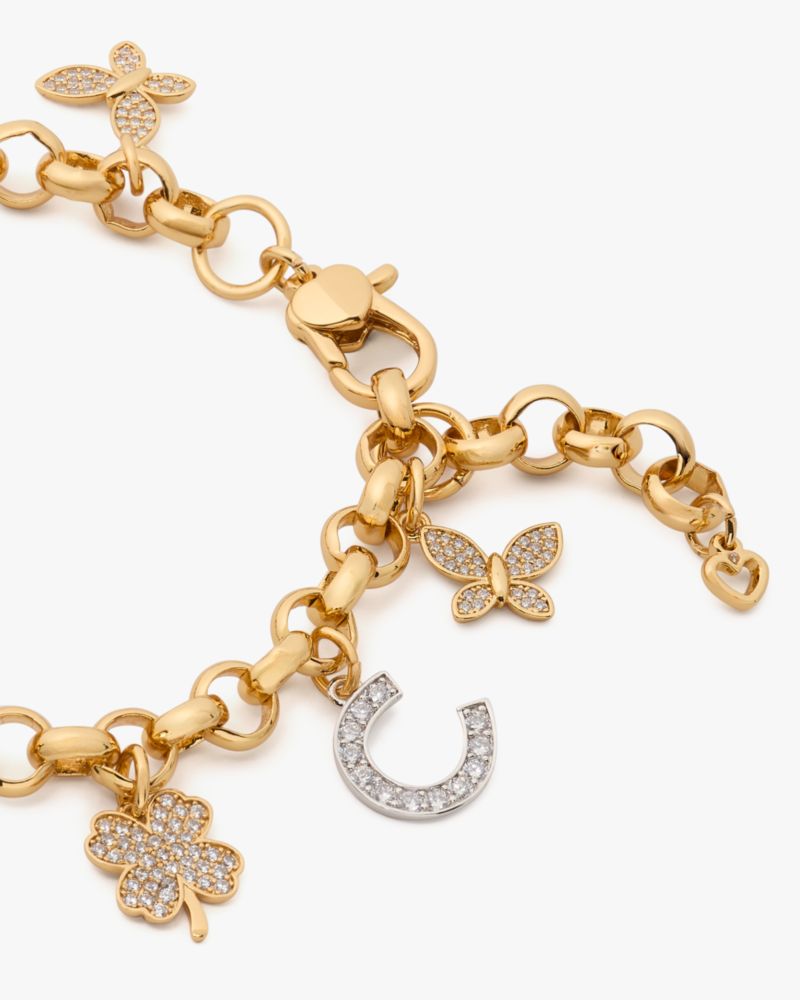 Lucky Charm Statement Bracelet