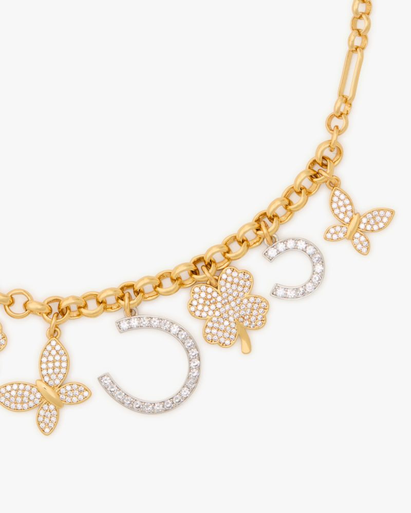 Lucky Charm Statement Necklace