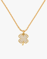 Lucky Charm Pavé Clover Pendant
