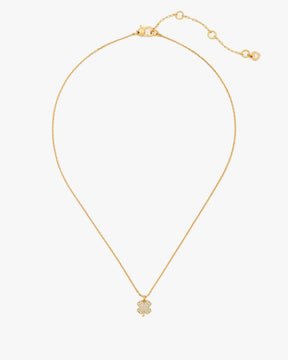 Lucky Charm Pavé Clover Pendant