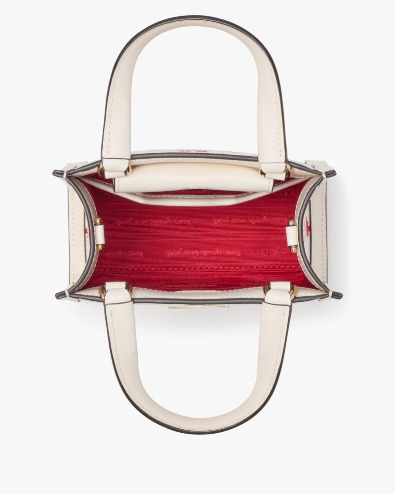 Manhattan Pixel Hearts Mini Tote
