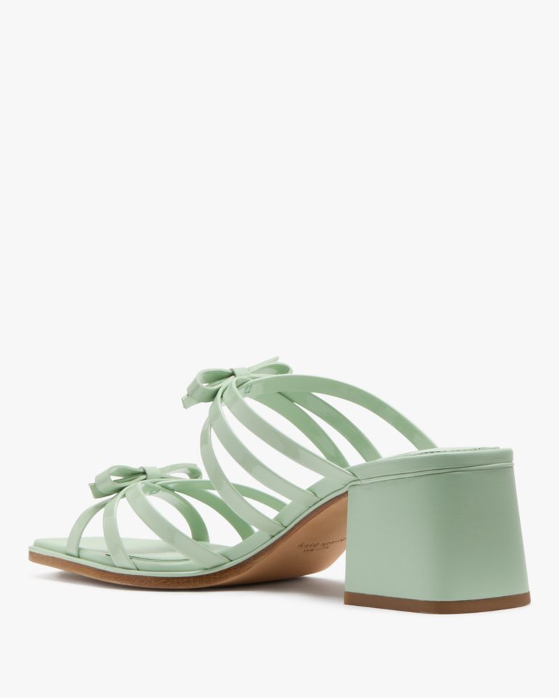 Carolina Patent Block Heel Sandals