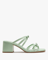 Carolina Patent Block Heel Sandals