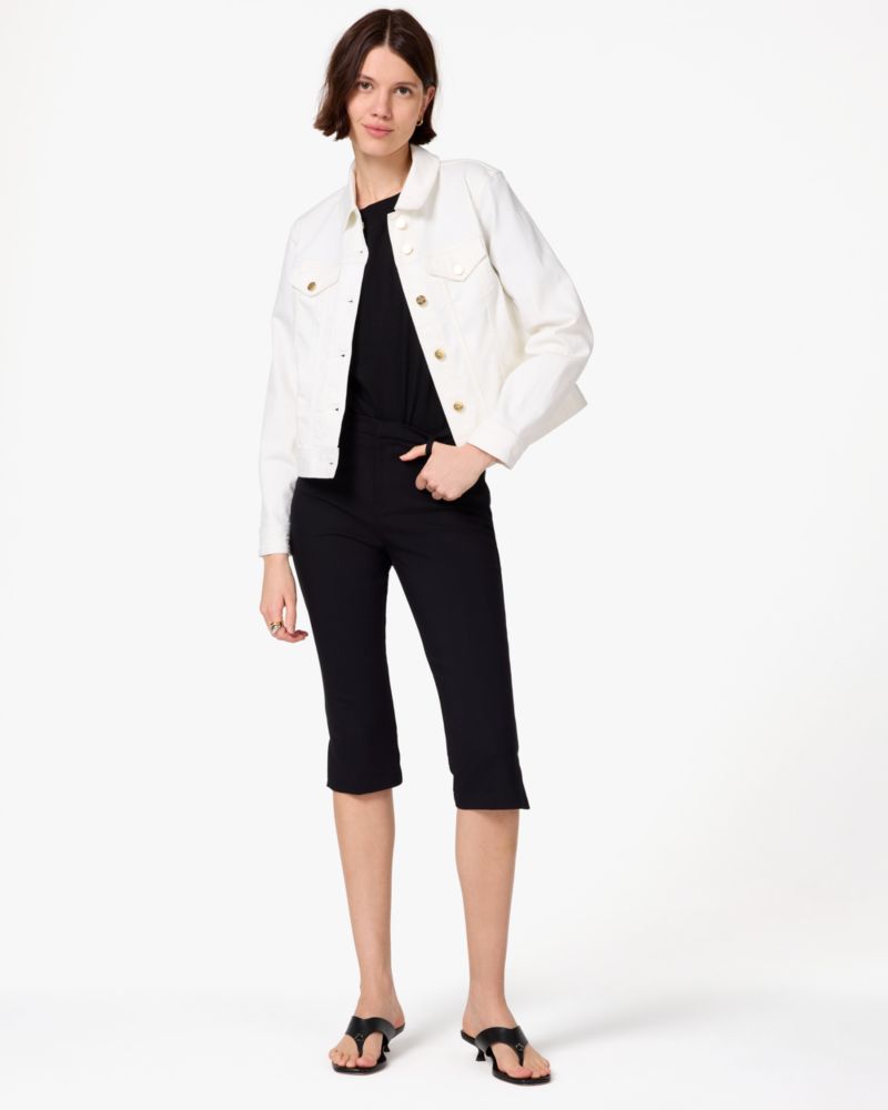 White Denim Jacket