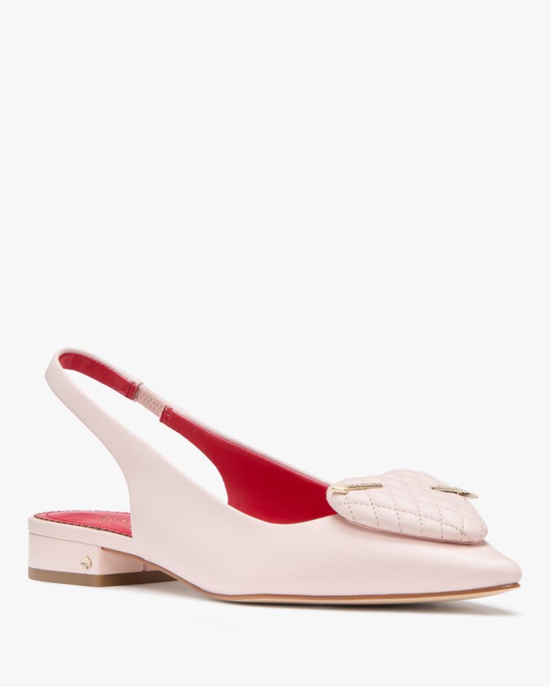 Margot Leather Slingback Flat