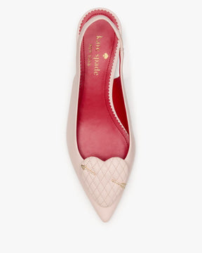 Margot Leather Slingback Flat