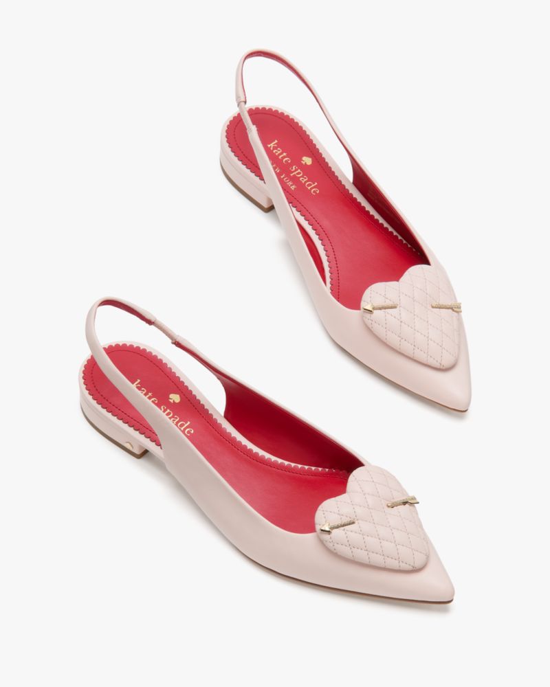 Margot Leather Slingback Flat