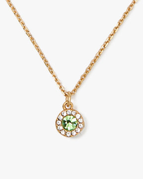 You're A Gem Pave Halo Pendant