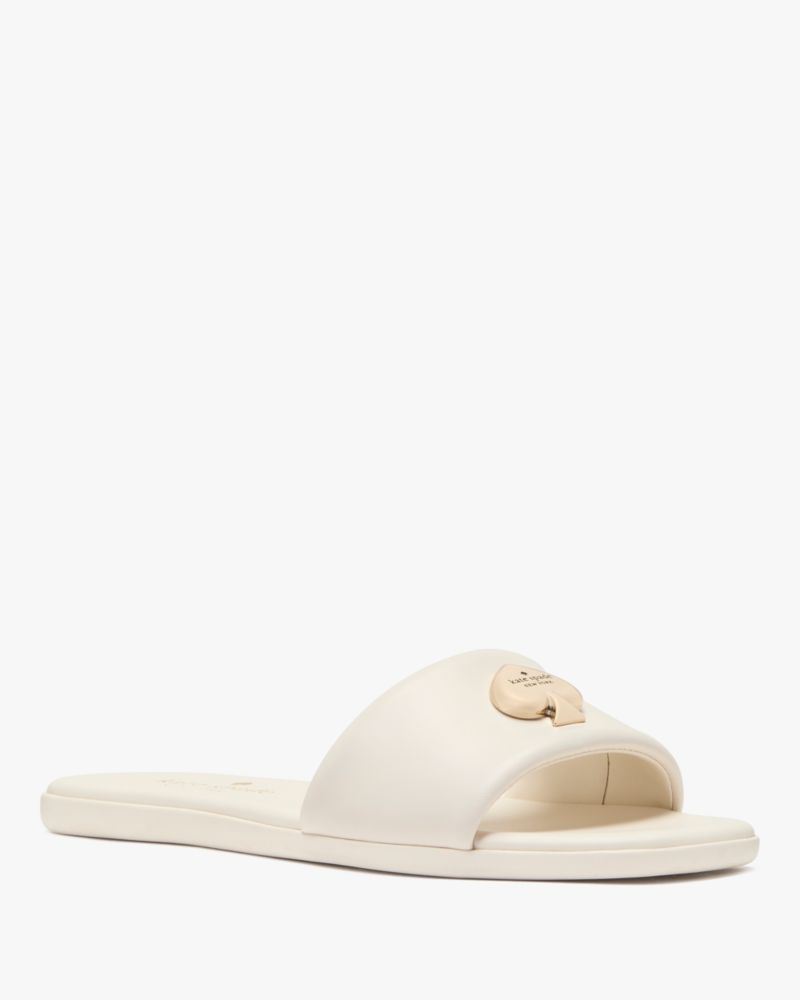 Kendall Smooth Leather Slide Sandal