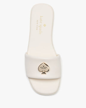 Kendall Smooth Leather Slide Sandal