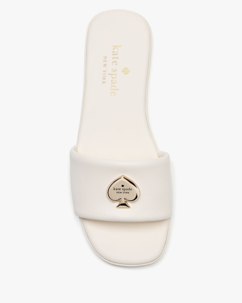 Kendall Smooth Leather Slide Sandal