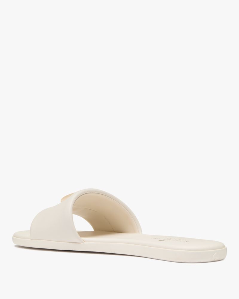 Kendall Smooth Leather Slide Sandal