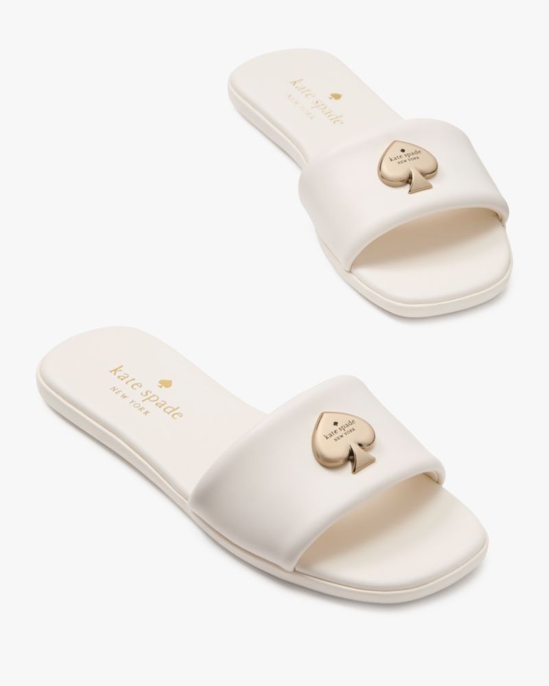 Kendall Smooth Leather Slide Sandal
