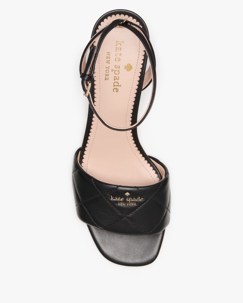 Pillow Smooth Leather Mid Ankle Strap Sandal