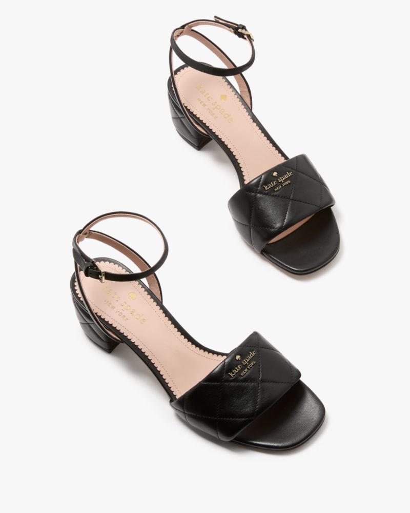 Pillow Smooth Leather Mid Ankle Strap Sandal