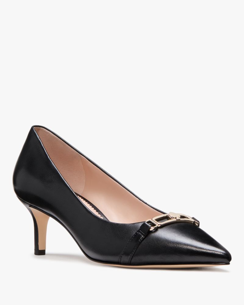 Hallie Smooth Leather Pump
