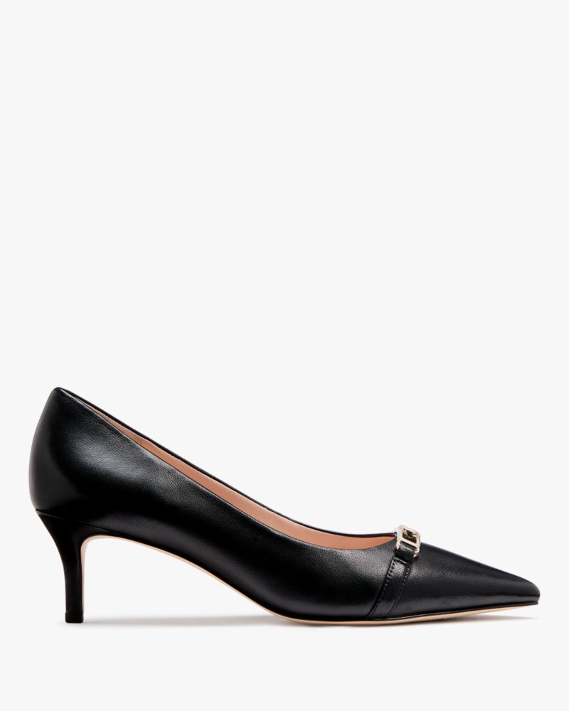 Hallie Smooth Leather Pump
