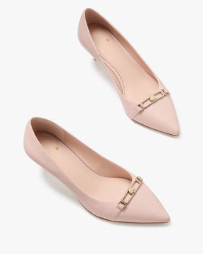 Hallie Smooth Leather Pump