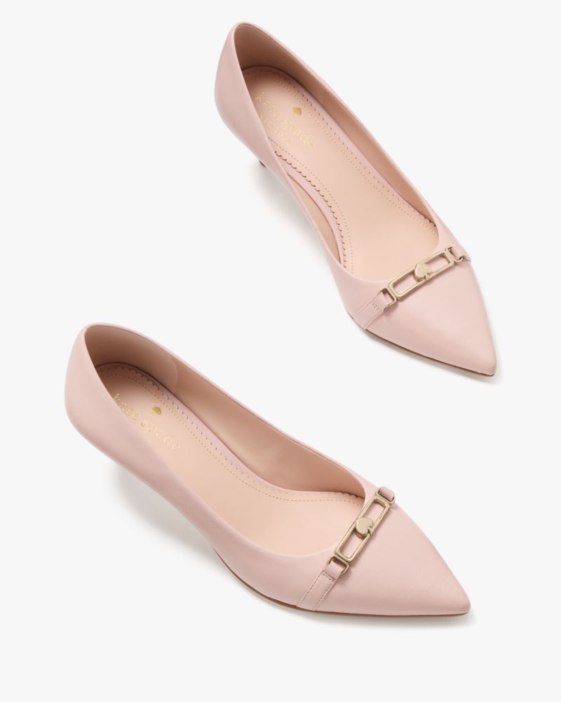 Hallie Smooth Leather Pump