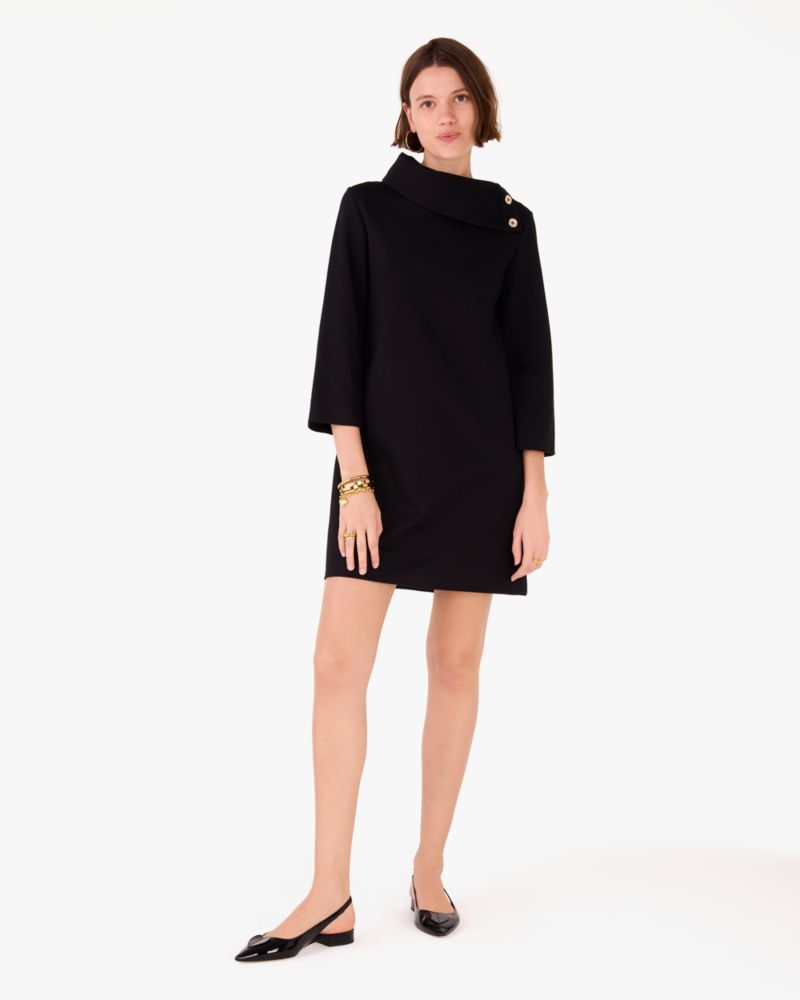 Turtleneck Ponte Dress