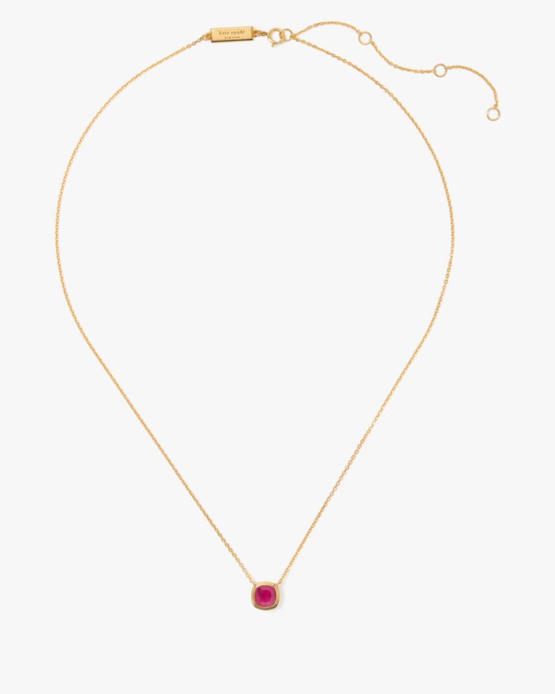 Kate Spade Fine Time To Shine Gem Pendant