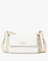 Double Up Tweed Crossbody