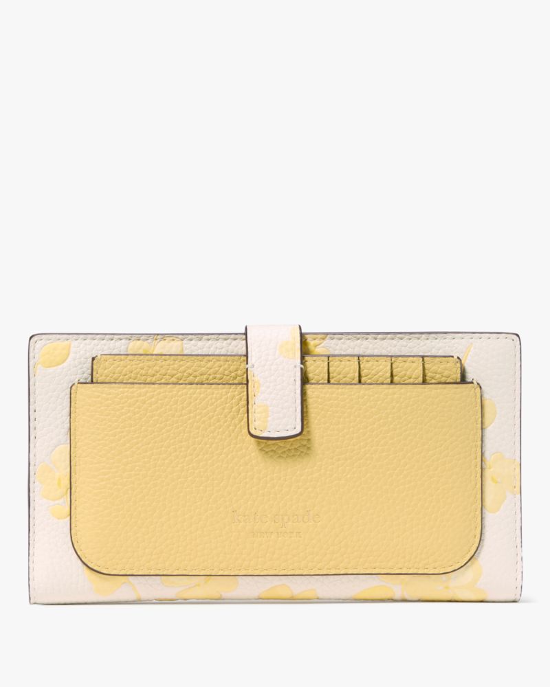 Ava Spring Pansies Bifold Wallet