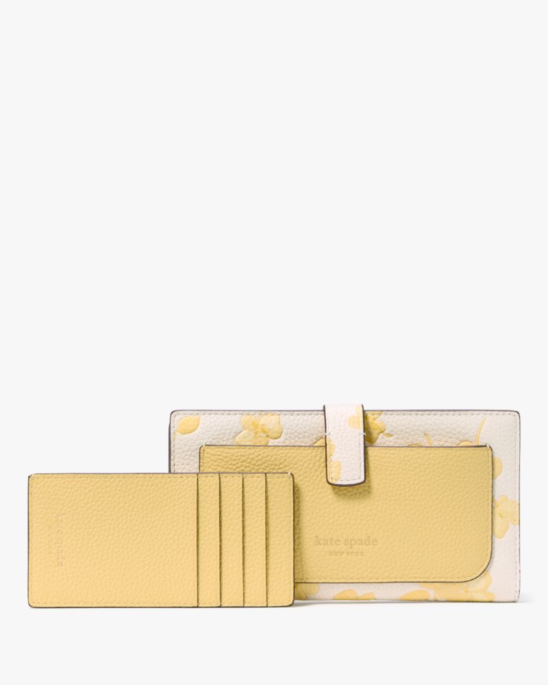 Ava Spring Pansies Bifold Wallet