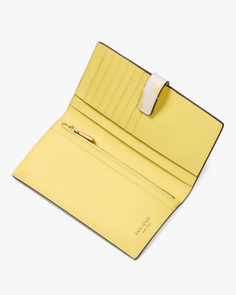 Ava Spring Pansies Bifold Wallet