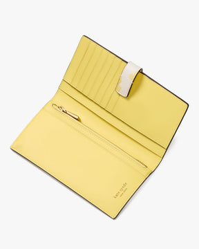 Ava Spring Pansies Bifold Wallet