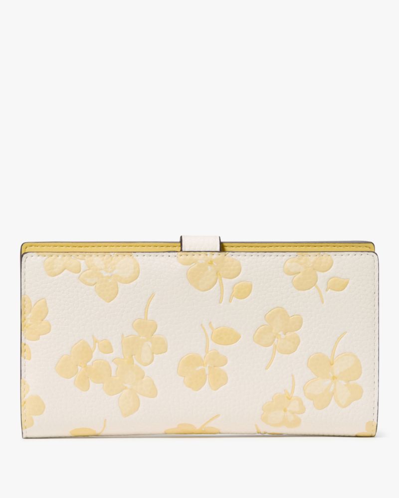 Ava Spring Pansies Bifold Wallet