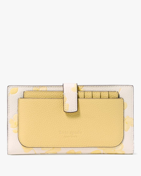 Ava Spring Pansies Bifold Wallet