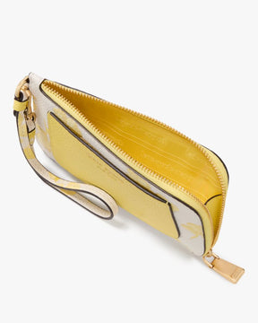 Ava Spring Pansies Card Case Wristlet