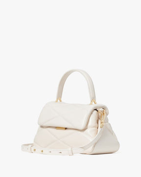 Grace Quilted Top Handle Bag