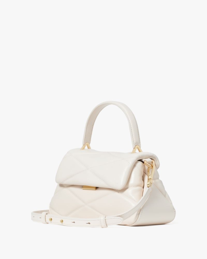 Grace Quilted Top Handle Bag