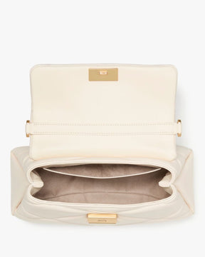 Grace Quilted Top Handle Bag