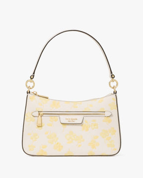 Hudson Spring Pansies Convertible Crossbody