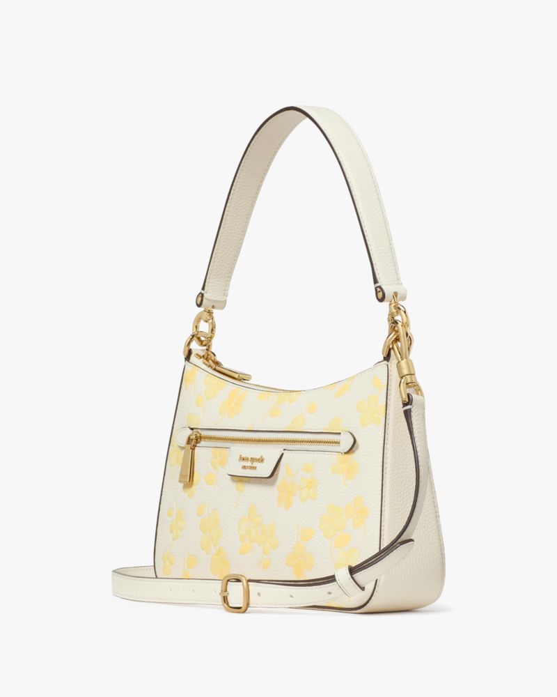 Hudson Spring Pansies Convertible Crossbody