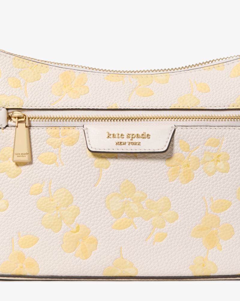 Hudson Spring Pansies Convertible Crossbody